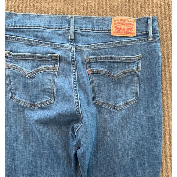 Levis Classic Bootcut Jeans Womens 12 (32x31) Mid Rise Stretch Y2K Denim - Picture 2 of 7